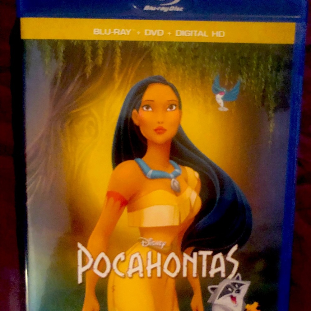 Pocahontas Bluray, DVD and Digital Copy